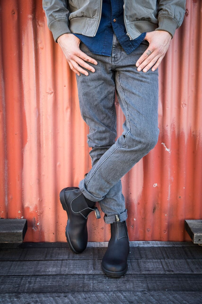 ★スウィーツ★ Blundstone 510 サイズ3.0 Black Premium Leather Chelsea Boots, Men's Originals 510 - Blundstone