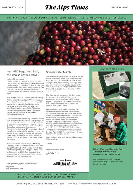 Mountain Rescue Club :Coffee Subscription: March