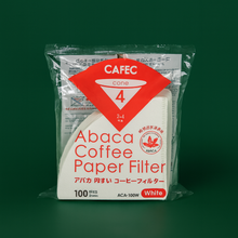 The original Cafec Abaca Filters (Size 02)