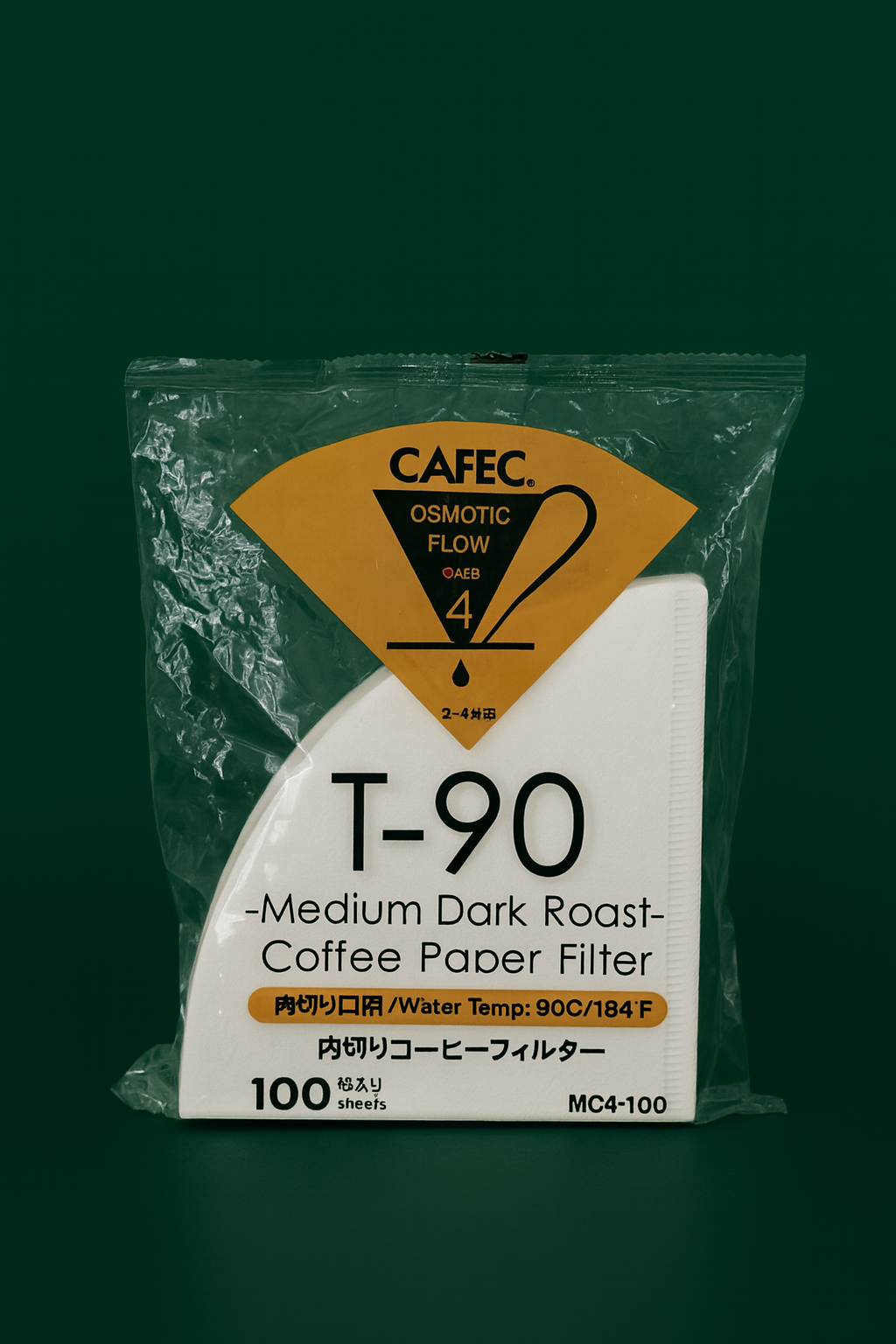 Cafec T-90 Medium Dark Filters (02 Size)