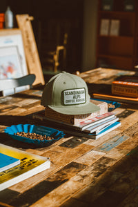Alps Vintage Patch Hat – Pine Green