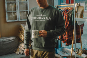 The Original Alps Sweatshirt (+plus fresh coffee)