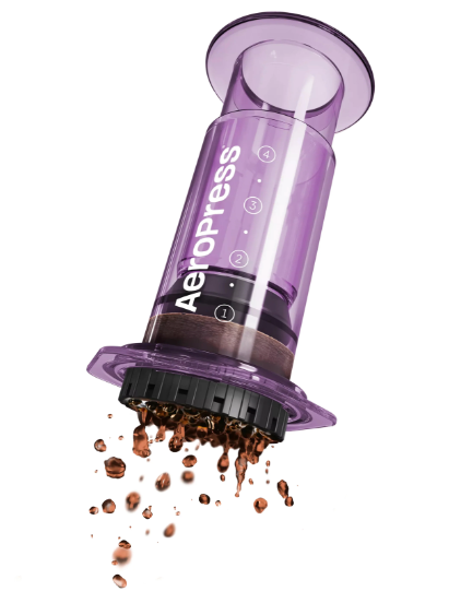 AeroPress Clear – Purple Limited Edition