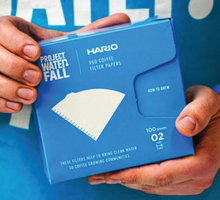 Hario x Project Waterfall V60 filters